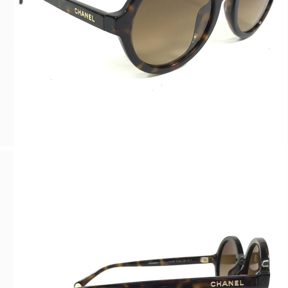 Beautiful Mint Chanel Sunglasses! Comes with case, box, booklet. Brown tortoise - Picture 5 of 10
